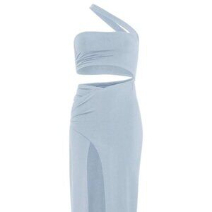 NWOT Jade Swim Gava Cutout Maxi Dress - Azure Blue - Size S